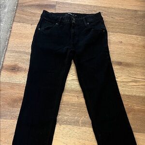 Hudson Jeans Size 8 black straight leg